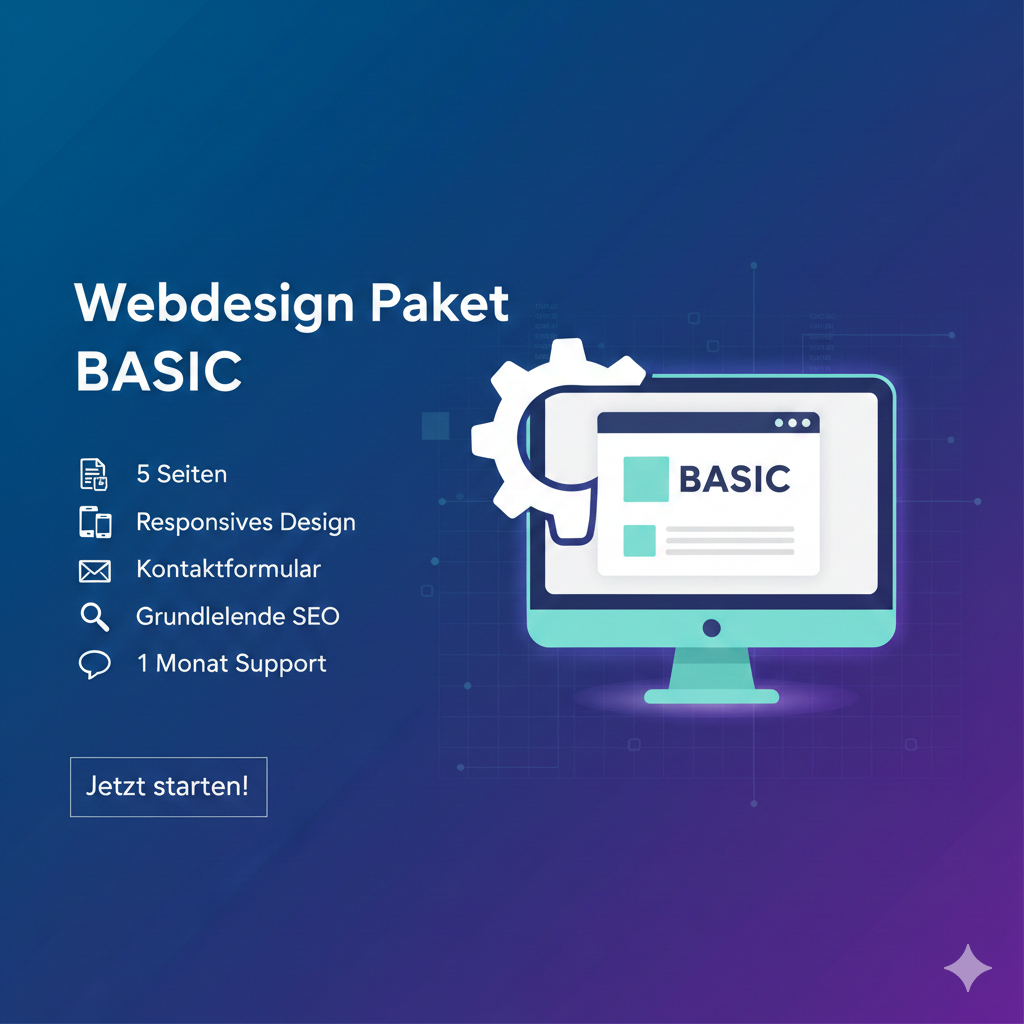 Webdesign Paket BASIC